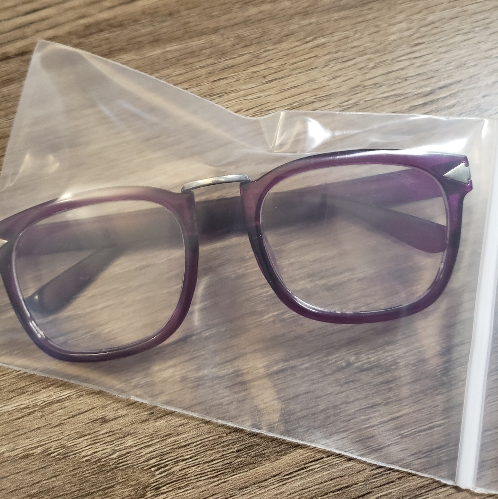 Purple Fashion Glasses - Picture 2 of 2